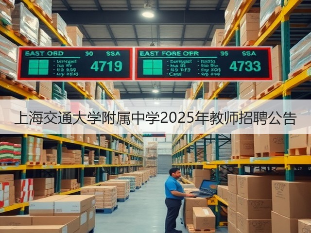 上海交通大学附属中学2025年教师招聘公告(图1)