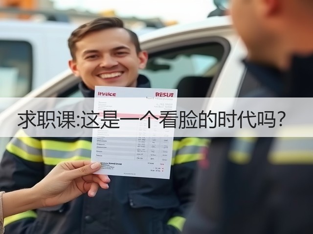 求职课:这是一个看脸的时代吗?(图1) 求职课:这是一个看脸的时代吗?(图1)