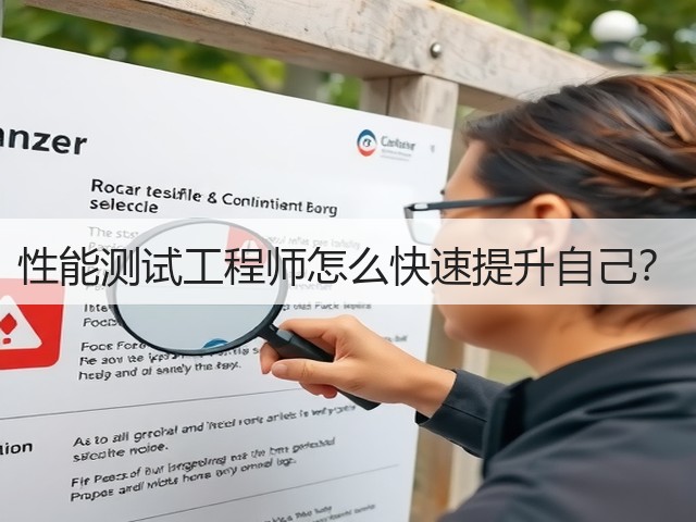 性能测试工程师怎么快速提升自己?(图1) 性能测试工程师怎么快速提升自己?(图1)