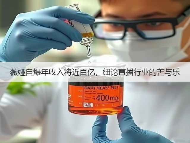 薇娅自爆年收入将近百亿,细论直播行业的苦与乐(图2) 薇娅自爆年收入将近百亿,细论直播行业的苦与乐(图2)