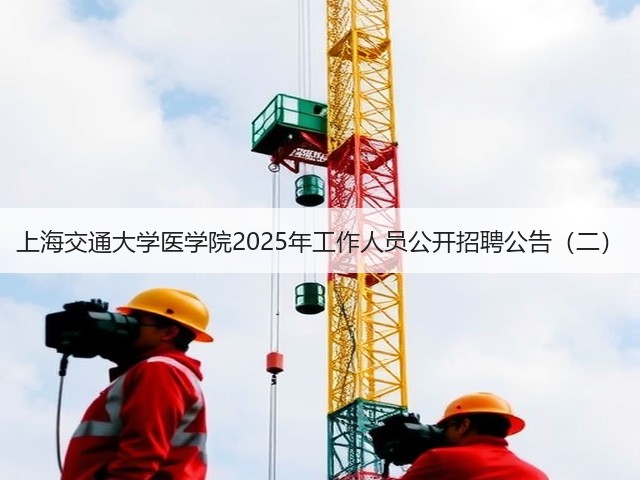 上海交通大学医学院2025年工作人员公开招聘公告（二）(图3)