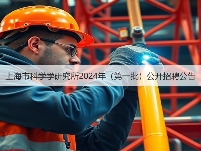 上海市科学学研究所2024年（第一批）公开招聘公告(图1)