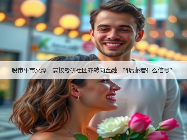 股市牛市火爆,高校考研社团齐转向金融,背后藏着什么信号?(图2) 股市牛市火爆,高校考研社团齐转向金融,背后藏着什么信号?(图2)