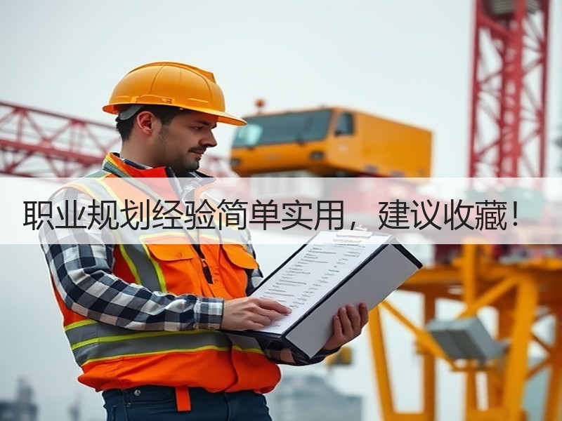 职业规划经验简单实用，建议收藏！