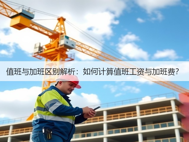 值班与加班区别解析:如何计算值班工资与加班费?(图2) 值班与加班区别解析:如何计算值班工资与加班费?(图2)
