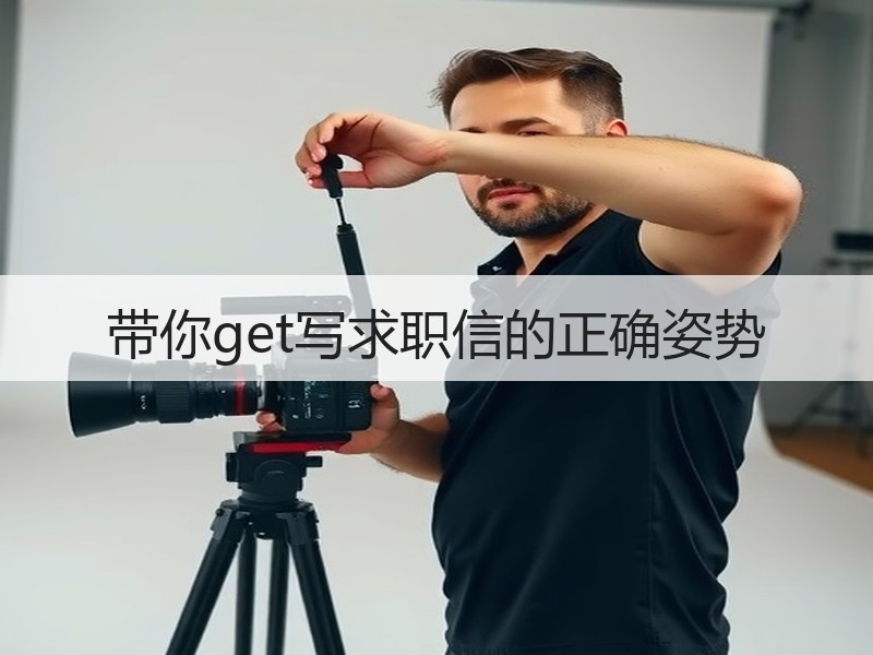 带你get写求职信的正确姿势