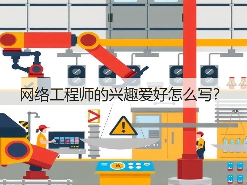 网络工程师的兴趣爱好怎么写？