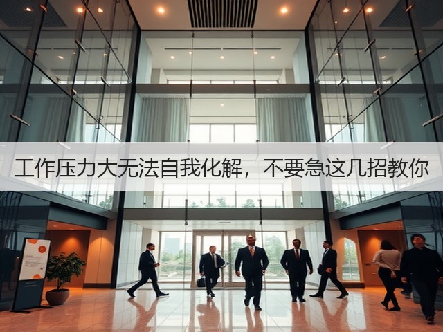 工作压力大无法自我化解,不要急这几招教你(图2) 工作压力大无法自我化解,不要急这几招教你(图2)