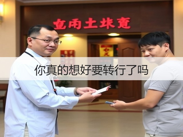 你真的想好要转行了吗(图1) 你真的想好要转行了吗(图1)