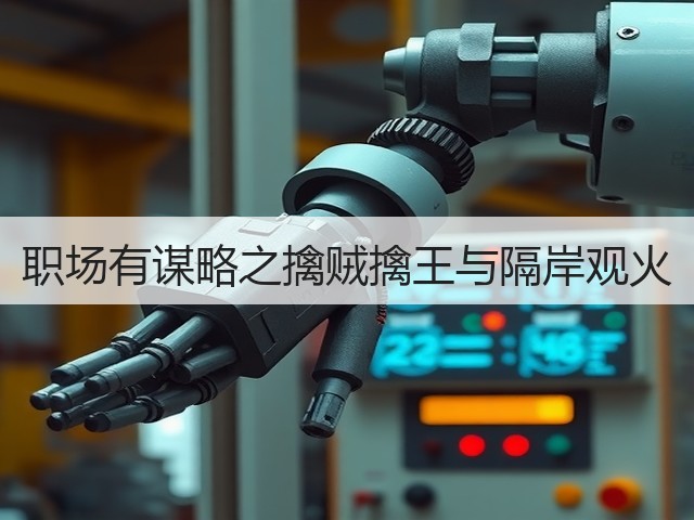 职场有谋略之擒贼擒王与隔岸观火(图2)