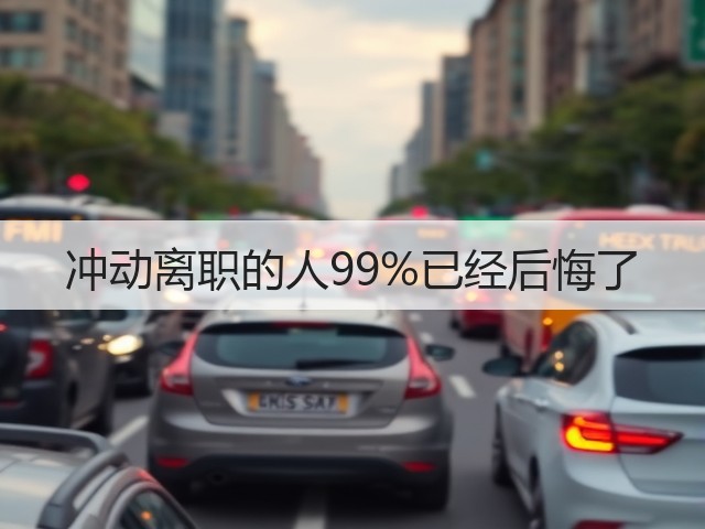 冲动离职的人99%已经后悔了(图2)
