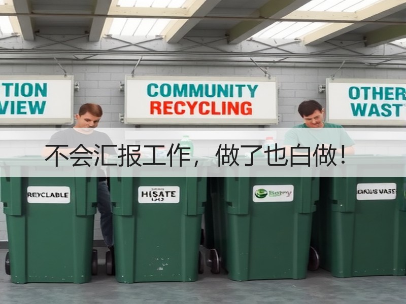 不会汇报工作，做了也白做！