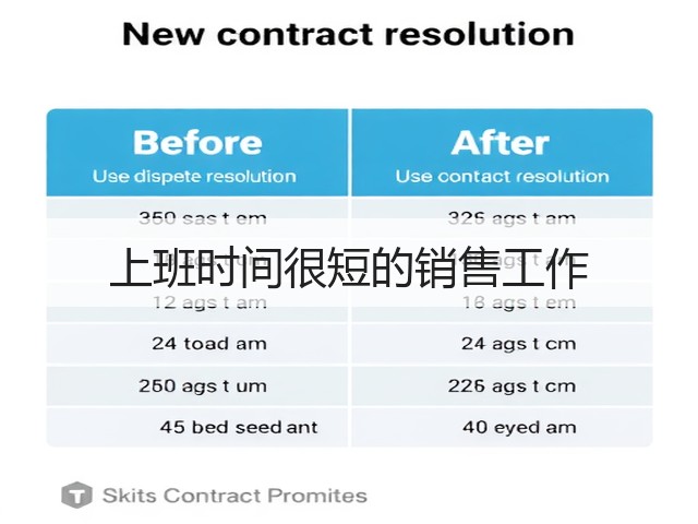 上班时间很短的销售工作(图1) 上班时间很短的销售工作(图1)