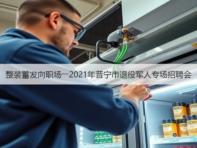 整装蓄发向职场――2021年普宁市退役军人专场招聘会(图2) 整装蓄发向职场――2021年普宁市退役军人专场招聘会(图2)
