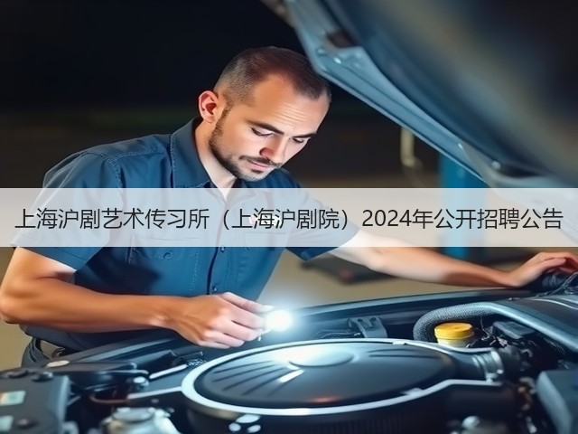 上海沪剧艺术传习所（上海沪剧院）2024年公开招聘公告(图2)