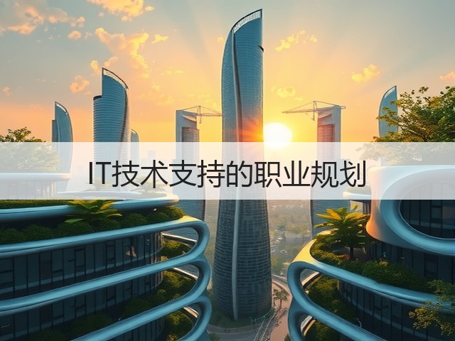 IT技术支持的职业规划(图1) IT技术支持的职业规划(图1)