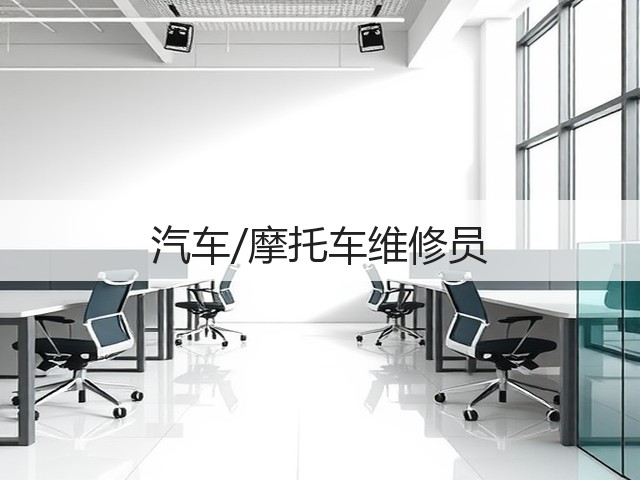 汽车/摩托车维修员(图1)