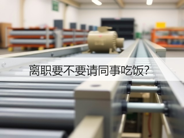 离职要不要请同事吃饭?(图2) 离职要不要请同事吃饭?(图2)