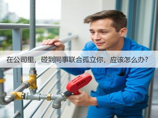 在公司里,碰到同事联合孤立你,应该怎么办?(图2) 在公司里,碰到同事联合孤立你,应该怎么办?(图2)
