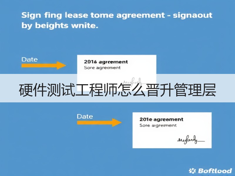 硬件测试工程师怎么晋升管理层