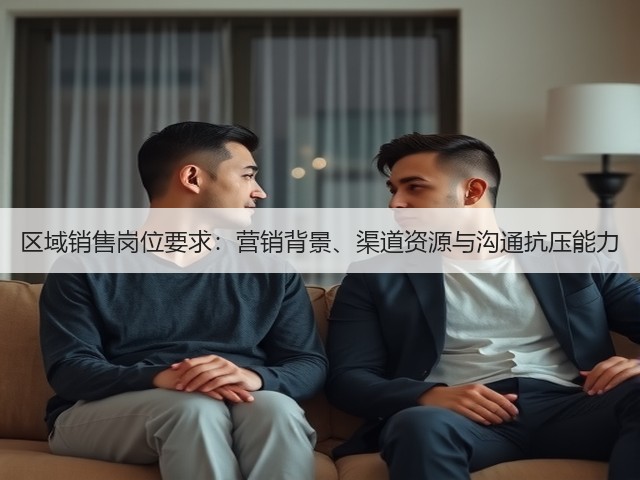 区域销售岗位要求:营销背景、渠道资源与沟通抗压能力(图3) 区域销售岗位要求:营销背景、渠道资源与沟通抗压能力(图3)