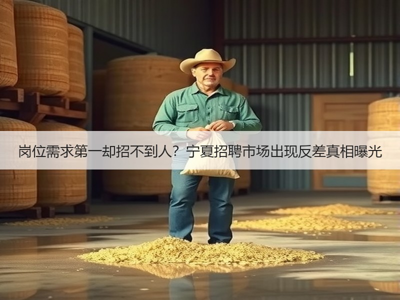 岗位需求第一却招不到人？宁夏招聘市场出现反差真相曝光