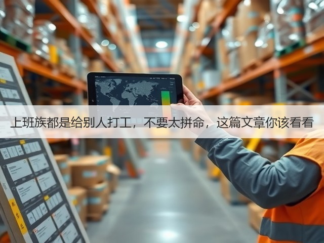 上班族都是给别人打工,不要太拼命,这篇文章你该看看(图3) 上班族都是给别人打工,不要太拼命,这篇文章你该看看(图3)