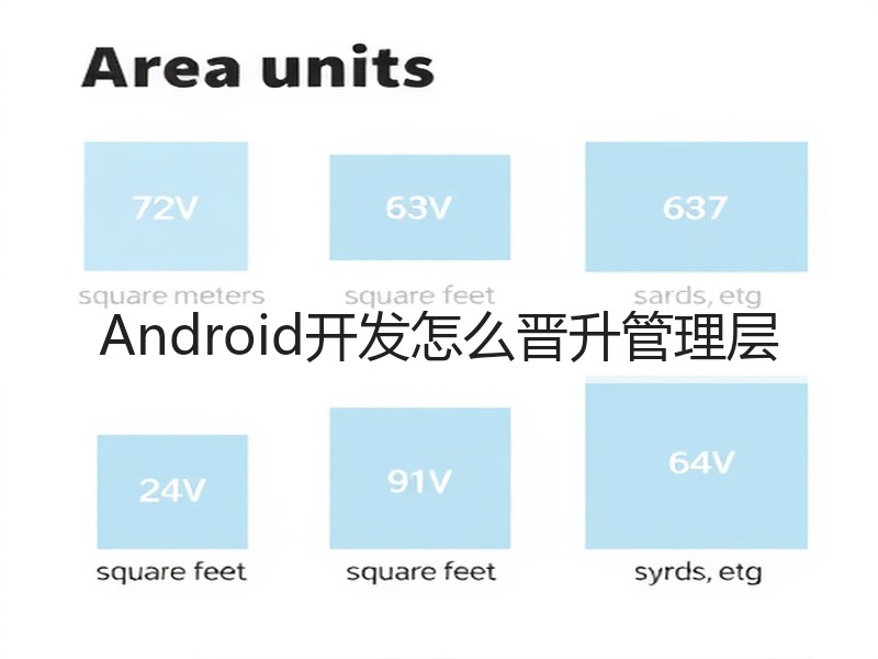 Android开发怎么晋升管理层