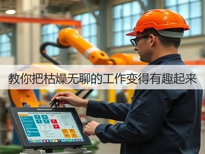 教你把枯燥无聊的工作变得有趣起来
