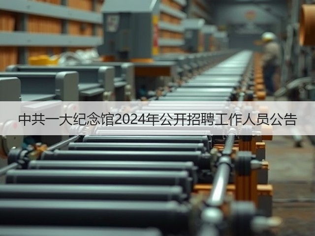 中共一大纪念馆2024年公开招聘工作人员公告(图1) 中共一大纪念馆2024年公开招聘工作人员公告(图1)