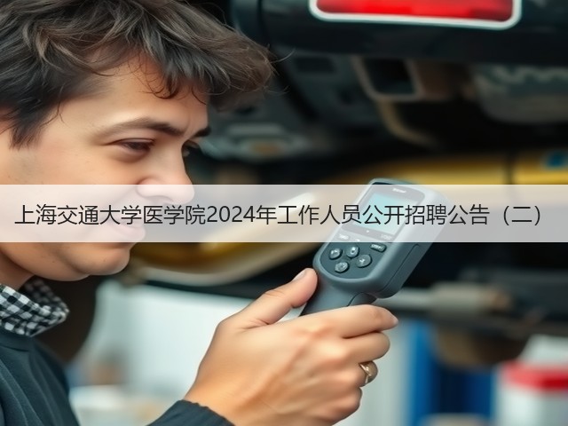上海交通大学医学院2024年工作人员公开招聘公告(二)(图1) 上海交通大学医学院2024年工作人员公开招聘公告(二)(图1)
