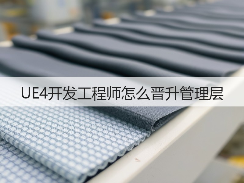 UE4开发工程师怎么晋升管理层