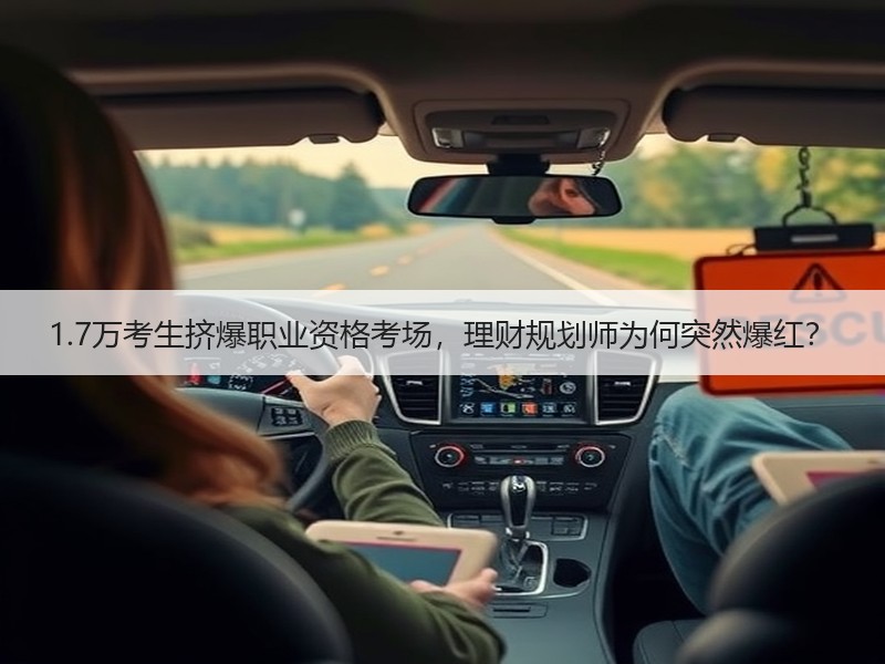 1.7万考生挤爆职业资格考场，理财规划师为何突然爆红？