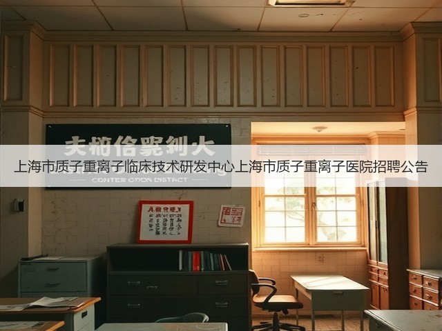 上海市质子重离子临床技术研发中心上海市质子重离子医院招聘公告(图1) 上海市质子重离子临床技术研发中心上海市质子重离子医院招聘公告(图1)