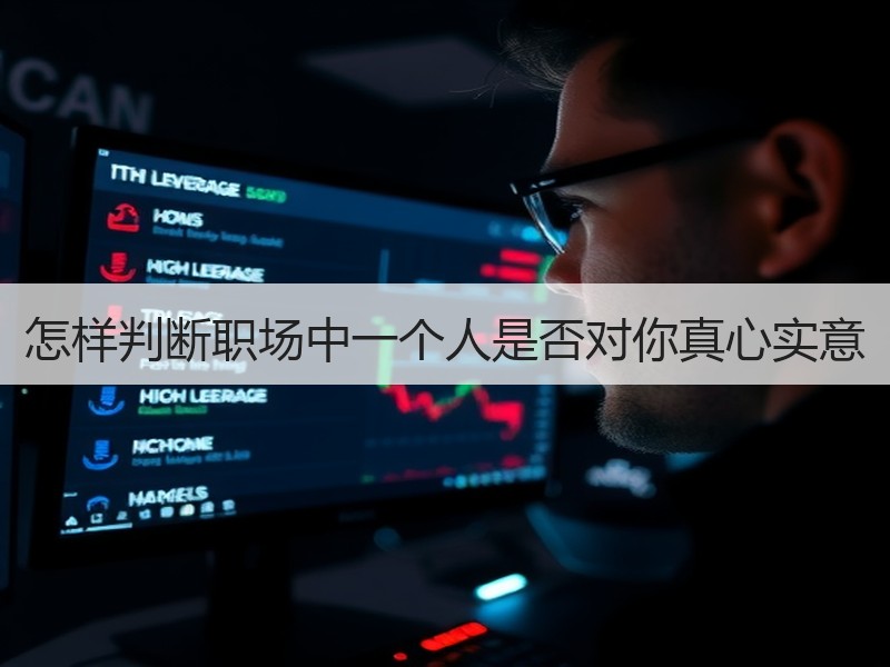 怎样判断职场中一个人是否对你真心实意