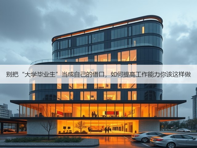 别把“大学毕业生”当成自己的借口,如何提高工作能力你该这样做(图3) 别把“大学毕业生”当成自己的借口,如何提高工作能力你该这样做(图3)