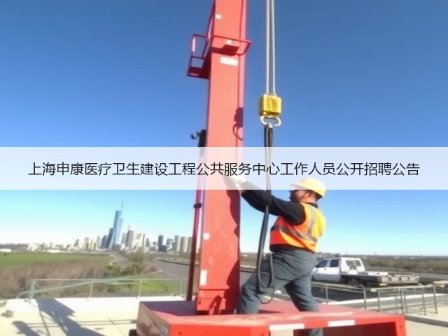 上海申康医疗卫生建设工程公共服务中心工作人员公开招聘公告(图1)