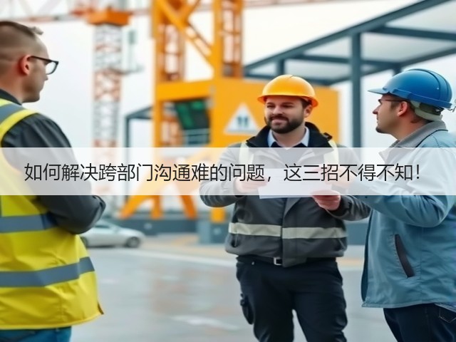 如何解决跨部门沟通难的问题,这三招不得不知!(图2) 如何解决跨部门沟通难的问题,这三招不得不知!(图2)