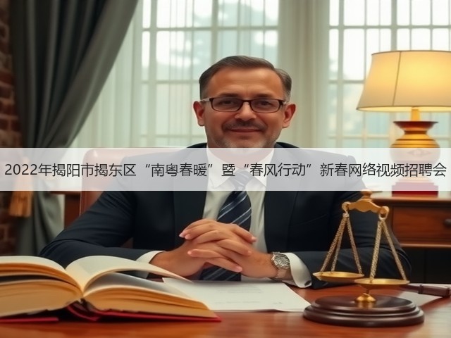 2022年揭阳市揭东区“南粤春暖”暨“春风行动”新春网络视频招聘会(图2)