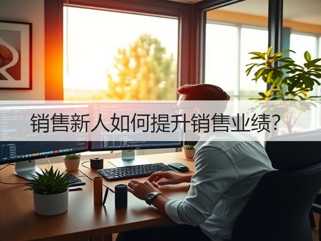 销售新人如何提升销售业绩?(图3) 销售新人如何提升销售业绩?(图3)