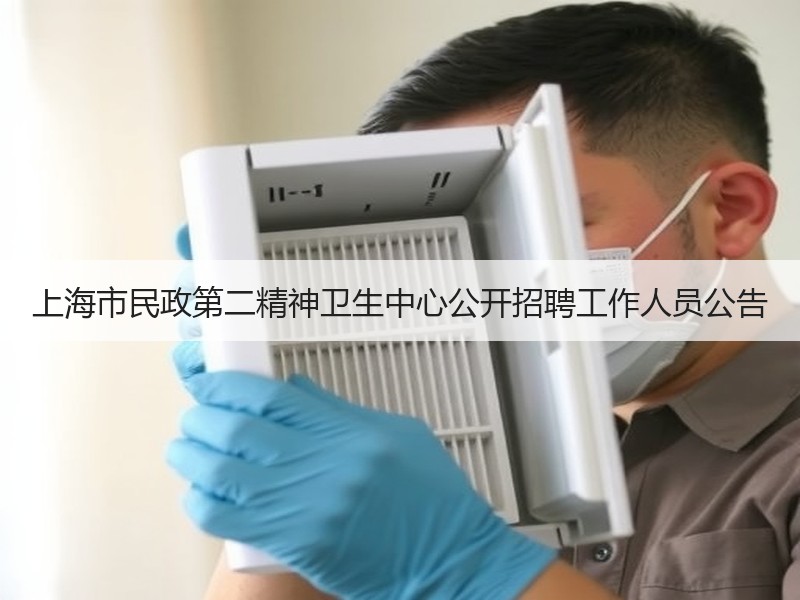 上海市民政第二精神卫生中心公开招聘工作人员公告