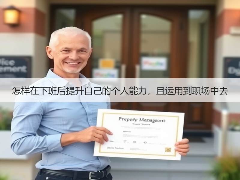 怎样在下班后提升自己的个人能力，且运用到职场中去