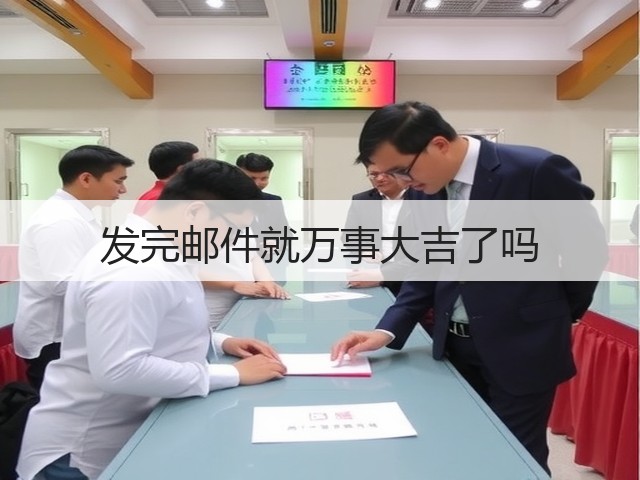 发完邮件就万事大吉了吗(图2) 发完邮件就万事大吉了吗(图2)