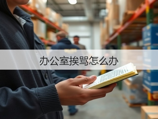 办公室挨骂怎么办(图1) 办公室挨骂怎么办(图1)