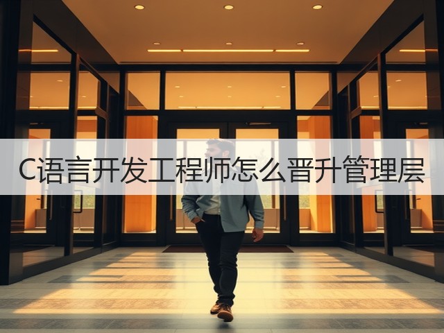 C语言开发工程师怎么晋升管理层(图2) C语言开发工程师怎么晋升管理层(图2)