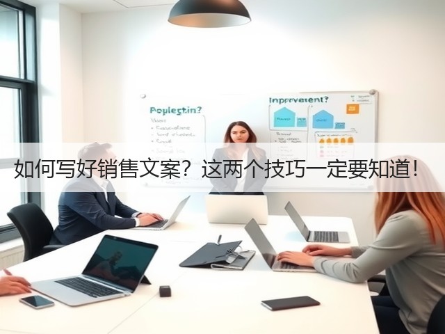 如何写好销售文案?这两个技巧一定要知道!(图1) 如何写好销售文案?这两个技巧一定要知道!(图1)