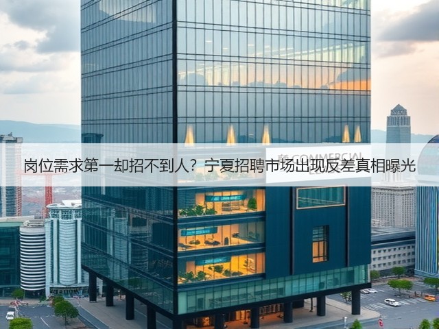 岗位需求第一却招不到人?宁夏招聘市场出现反差真相曝光(图1) 岗位需求第一却招不到人?宁夏招聘市场出现反差真相曝光(图1)