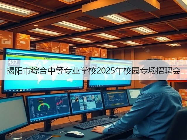 揭阳市综合中等专业学校2025年校园专场招聘会(图1) 揭阳市综合中等专业学校2025年校园专场招聘会(图1)