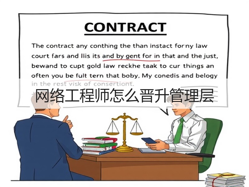 网络工程师怎么晋升管理层