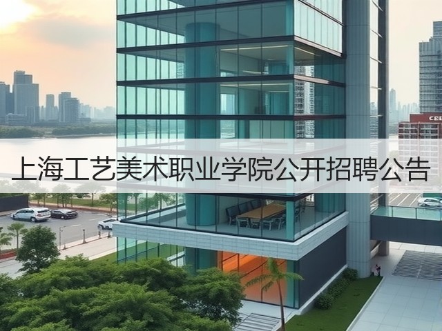 上海工艺美术职业学院公开招聘公告(图3) 上海工艺美术职业学院公开招聘公告(图3)